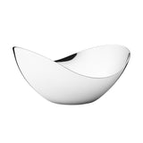 Bloom by Georg Jensen Stainless Steel Tall Mirror Bowl Medium - New