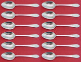 Faneuil by Tiffany and Co Sterling Silver Teaspoon Set of 12 pcs 6" Flatware