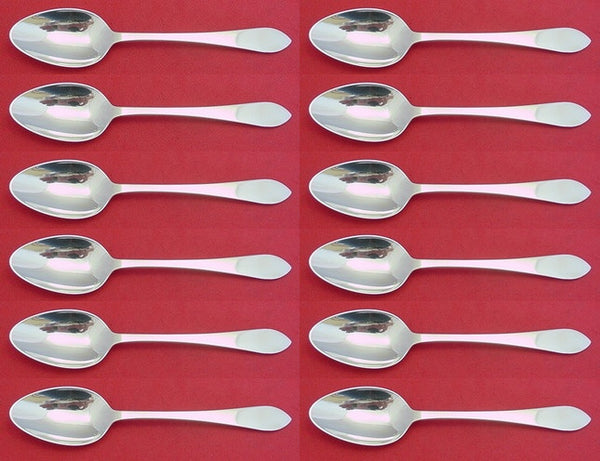 Faneuil by Tiffany and Co Sterling Silver Teaspoon Set of 12 pcs 6" Flatware