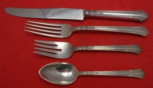 Shamrock V by Gorham Sterling Silver Dinner Size Place Setting(s) 4-Piece