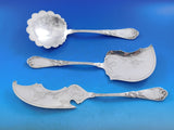 Tulipe Tulip by Boulenger French 950 Sterling Silver Flatware Service Set 135 pc