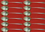 Craftsman by Towle Sterling Silver Grapefruit Spoon Custom Set 12 pcs 6" Fluted