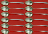 Craftsman by Towle Sterling Silver Grapefruit Spoon Custom Set 12 pcs 6" Fluted