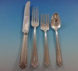 Lady Hilton by Westmorland Sterling Silver Flatware Service For 8 Set 34 Pieces