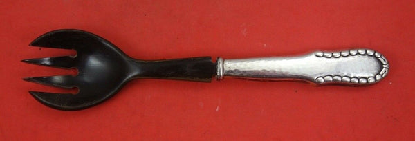 Rope by Georg Jensen Sterling Silver Hors d' oeuvre Fork date 1925 6 1/2"