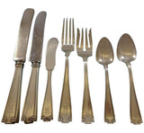 Etruscan by Gorham Sterling Silver Flatware Set Service For 12 Service 79 Pieces