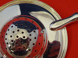 Prelude by International Sterling Silver Tea Strainer Over the Cup Custom Made
