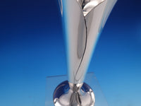Tiffany Modernism Sterling Silver Vase 9 1/2" x 4 1/2" 10.5 ozt. (#7779)
