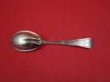 Cupid by Shiebler Sterling Silver Sugar Spoon Gold Wash Bright-Cut 6 1/4"