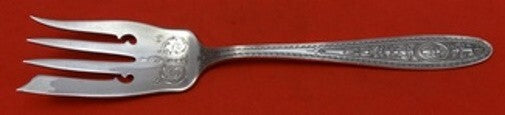 Wedgwood by International Sterling Silver Cold Meat Fork 9" Silverware Serving