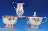 Queen Anne by Gorham Sterling Silver Tea Set 5pc #201-#205 (#8045) Beautiful!