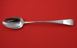 Eley and Fearn English Georgian Sterling Silver Platter Spoon w/ Lion Axe Crest