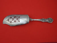 English Victorian Sterling Silver Fish Server London 1837 by SH DC  12 1/4"