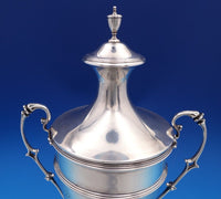 Crichton Bros English Estate Sterling Silver Covered Urn 10" Circa 1917 (#8430)