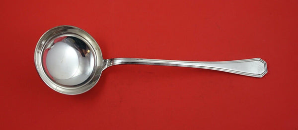 America by Christofle France Silverplate Soup Ladle 11 3/4"