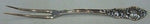 Navarre by Lunt Sterling Silver Strawberry Fork 2-Tine 4 3/4"