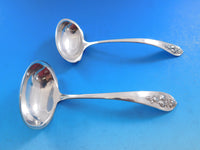 Pendant of Fruit by Lunt Sterling Silver Flatware Set for 8 Service 89 pieces