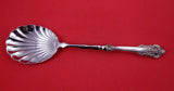 Grande Baroque by Wallace Sterling Berry Spoon Shell HH WS Custom Made 11 3/4"