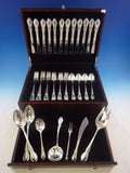 Legato by Towle Sterling Silver Flatware Service For 12 Set 55 Pieces