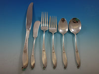 Wishing Star by Wallace Sterling Silver Flatware Set for 12 Service 80 pieces