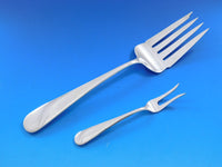 Old Maryland Plain by Kirk Sterling Silver Flatware Set Service 42 pcs Dinner