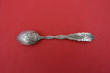 Pattern Unknown by Shiebler Sterling Souvenir Spoon w/ Hoboken NJ 4 1/4"