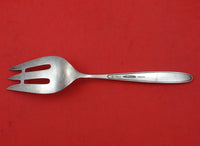 Rose Solitaire by Towle Sterling Silver Cold Meat Fork 9 1/4" Serving Heirloom