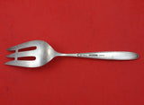 Rose Solitaire by Towle Sterling Silver Cold Meat Fork 9 1/4" Serving Heirloom