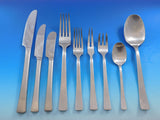 Delta by Christofle France Stainless Steel Flatware Service Set 112 pcs Acier