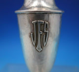 Lebolt Sterling Silver Salt and Pepper Shaker Set 2pc Hand Beaten #825 (#6766)