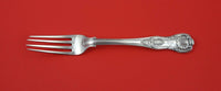 Kings by George Adams English Sterling Silver Dessert Fork London 1856  7"
