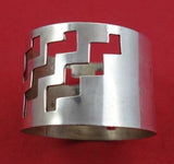 Aztec by Taxco Mexican Mexico Sterling Silver Napkin Ring 1 1/4" x 1" .25 ozt.