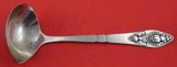 Fuchsia by Georg Jensen Sterling Silver Gravy Ladle Double Spout 7 3/4"