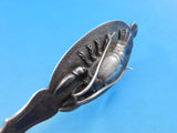 Lobster Art Silver c1865 by Ball Black Sterling Salad Serving Set 12" Applied