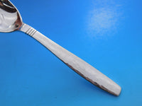 Swedish Modern by Allan Adler Sterling Silver Flatware Set Hammered 90 pc Dinner