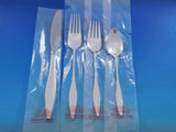 Lark by Reed & Barton Sterling Silver Flatware Set 8 Service 37 pcs Modern New