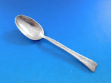 Lap Over Edge Acid Etched by Tiffany Sterling Silver Teaspoon Easter Lily 6"