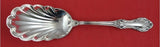 Wild Rose by International Sterling Salad Serving Spoon shell bowl 9"