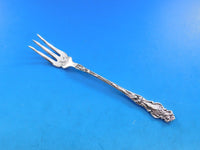 Irian by Wallace Sterling Silver Pickle Fork 3-Tine 6" Figural Serving Heirloom