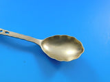 Mixed Metals by Tiffany & Co. Sterling Demitasse Spoon Vermeil w/Pierced Flowers