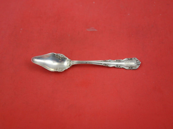 Wild Rose Old aka Rosalind By International Melon Spoon Blunt Nose Flower 5 3/4"