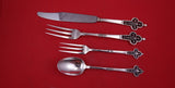 Renaissance by Christofle/Cardeilhac Sterling Dinner 4-pc Setting