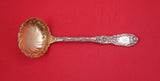 Chrysanthemum by Tiffany and Co Sterling Gravy Ladle swirl bowl narrow GW 7 1/4"