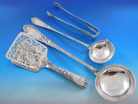 Tulipe Tulip by Boulenger French 950 Sterling Silver Flatware Service Set 214 pc