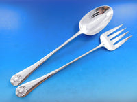English Shell by Fletcher & Son Sterling Silver Flatware Set Service 132 pieces