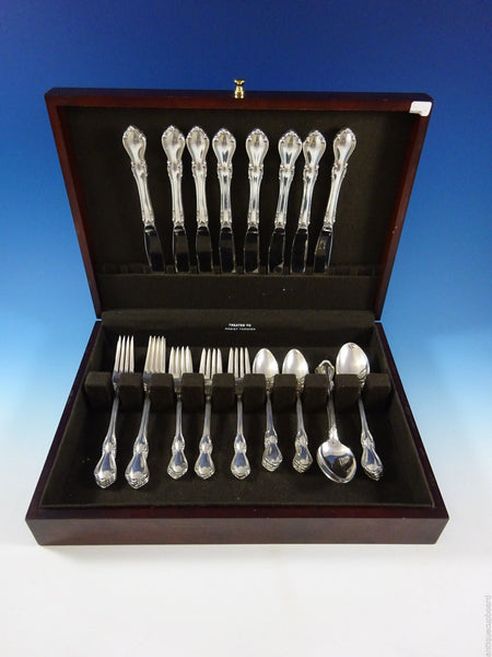 Hampton Court by Reed & Barton Sterling Silver Flatware Set 8 Service 40 Pieces