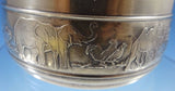 Noahs Ark by Gorham Sterling Silver Child'S Set 2pc Bowl and Underplate (#1238)