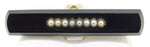 Gold Filled Carved Onyx Bar Pin with Pearls (#J4255)