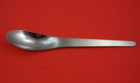Arne Jacobsen  Matte by Georg Jensen Stainless Steel Dessert Spoon #021 7 3/8"
