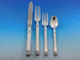 Bysantium by Vera Wang Sterling Silver Flatware Set Service 40 pcs Dinner